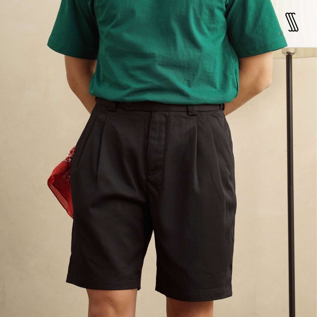 Quần đùi nam cơ bản SSSTUTTER ống đứng 2 ly SCOUTS SHORTS