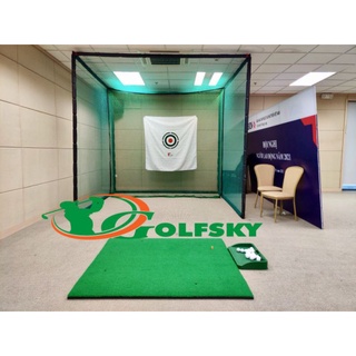 COMBO FULLSET KHUNG LỒNG + THẢM TẬP SWING & PUTTING GOLF TẠI NHÀ – GIẢI PHÁP TẬP LUYỆN HOÀN HẢO!