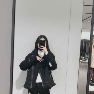 XẢ KHO #KHOÁC DA LỘN LÓT LÔNG CỪU DƯ ZARA