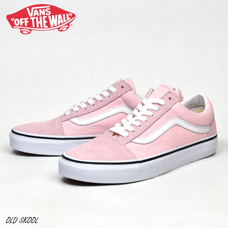 Giày Vans Chính Hãng Old Skool Hồng Blusing - Powder Pink