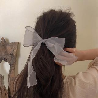 Kẹp Tóc Nơ Ruy Băng Phong Cách Hàn Quốc Cho Nữ