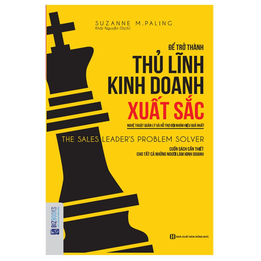 Sách - Để Trở Thành Thủ Lĩnh Kinh Doanh Xuất Sắc Tặng Kèm Bookmark