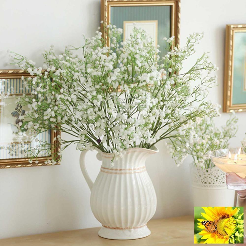 HẠT GIỐNG HOA BABY TRẮNG dễ trồng gói 50 Hạt