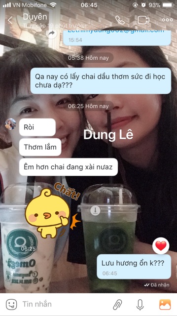 Tinh dầu nước hoa 12ml (Nữ)