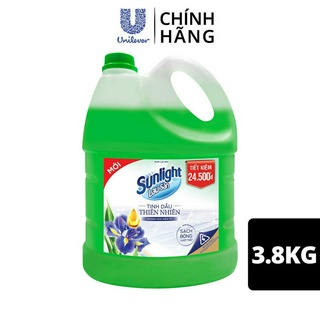 Sunlight lau sàn Tinh Dầu Thiên Nhiên Hoa Diên Vỹ, can 3.8kg