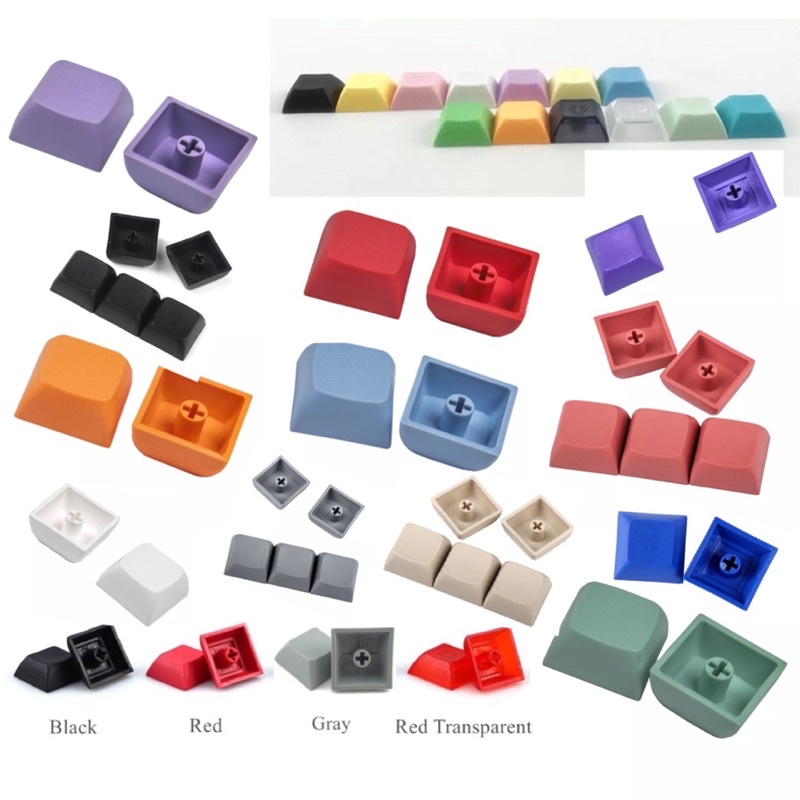 Keycap XDA Blank trống Lẻ Chất liệu PBT SIÊU ĐẸP nhiều màu sắc