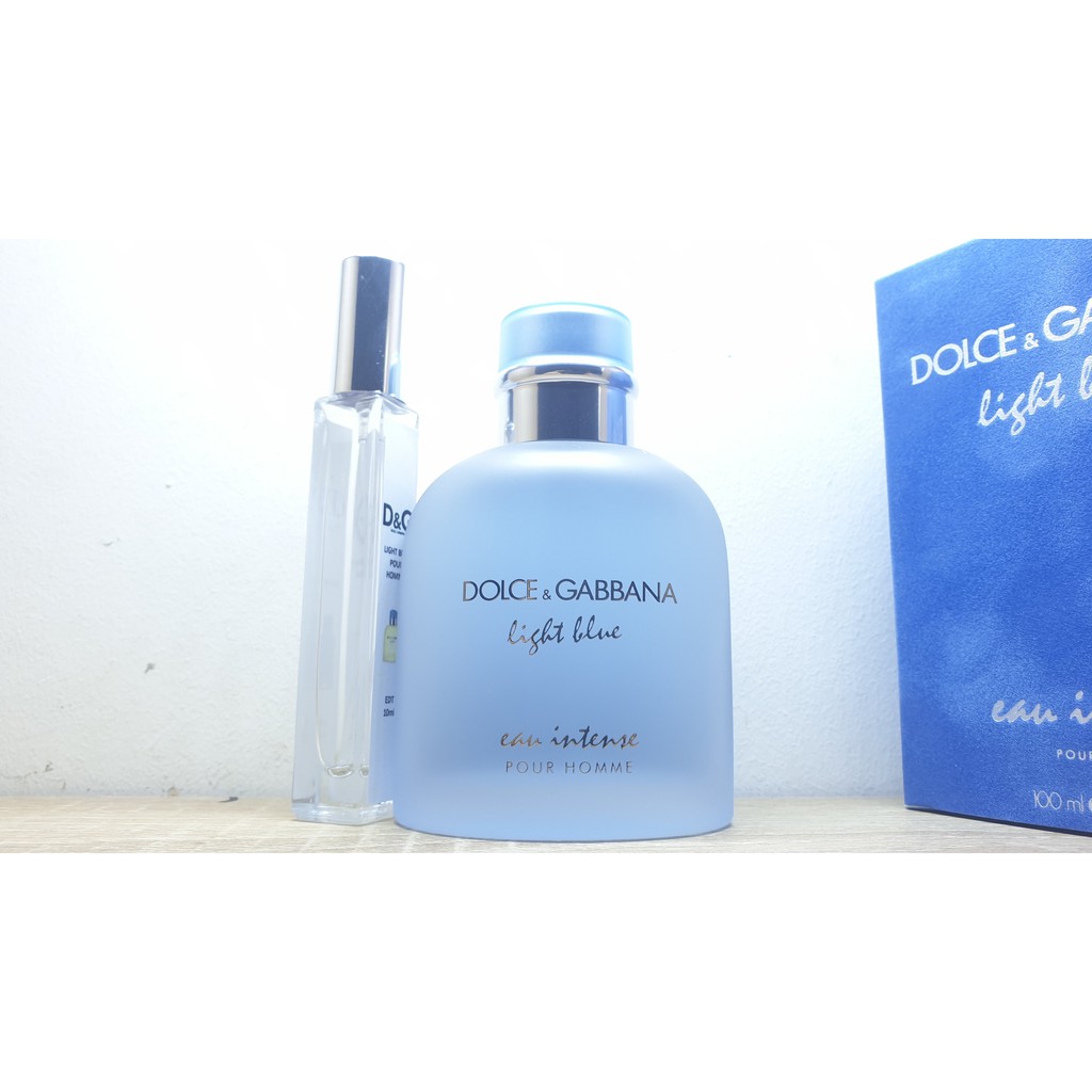 [Mạnh mẽ, sôi nổi] - Mẫu thử D&G Light Blue Intense 5ml-10ml