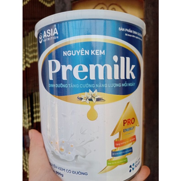 Sữa béo nguyên kem Premilk Asia nutri 900g tăng cân an toàn hiệu quả