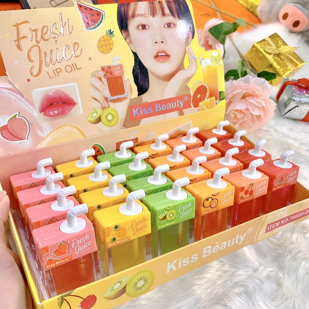 Son kem nhũ bóng trái cây Kissbeauty K312 | BigBuy360 - bigbuy360.vn