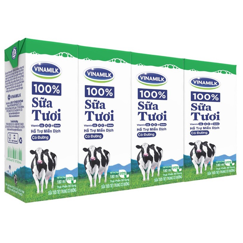 Sữa Vinamilk 180ml (lốc)