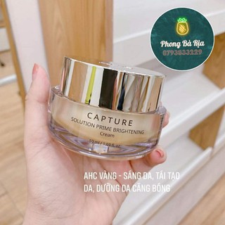 Kem dưỡng da AHC Capture Vàng - Sáng da, tái tạo da căng bóng 50ml