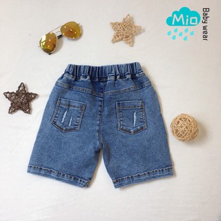 Quần sooc jean bé trai Mio Store từ 9 đến 32Kg