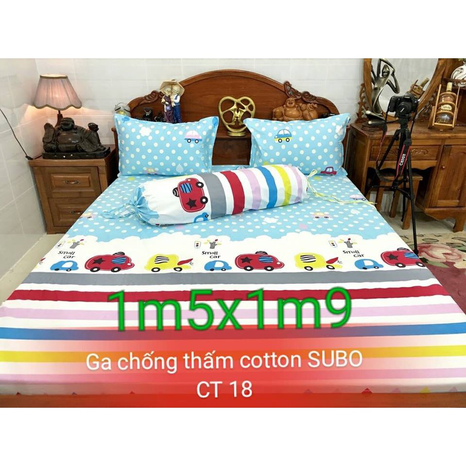 ga chóng thấm 100% cotton( KT 1m5x1m9)