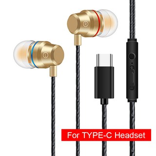 Tai nghe nhét tai kèm microphone Hifi cổng Type C cho Xiaomi Samsung Huawei