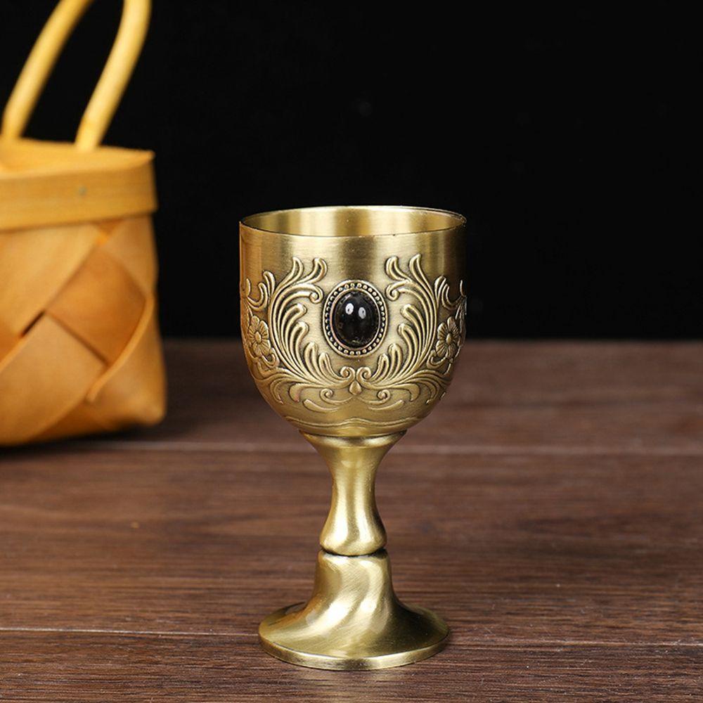 IVORY Ly Uống Rượu Mini Phong Cách Vintage