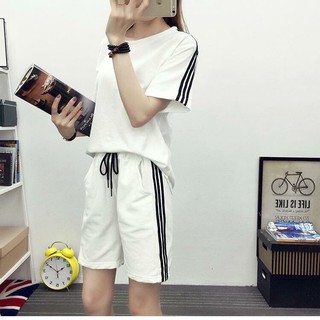 Set Đồ Bộ Thun Thể Thao, Đi Dạo