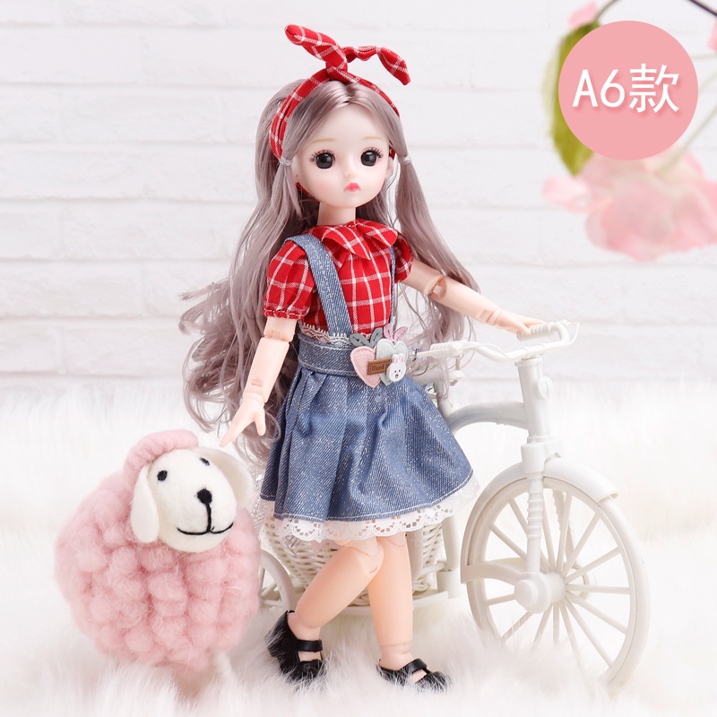 Đồ chơi búp bê baboliy 30cm có khớp xinh đẹp đáng yêu thích hợp làm quà tặng cho bé gái ANDATOY AD880