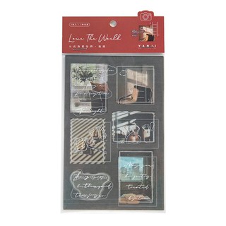 Set 5 tờ sticker Love The World
