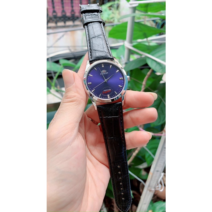 Đồng Hồ Nam Orient Máy Pin , Dây Da , Size 38mm