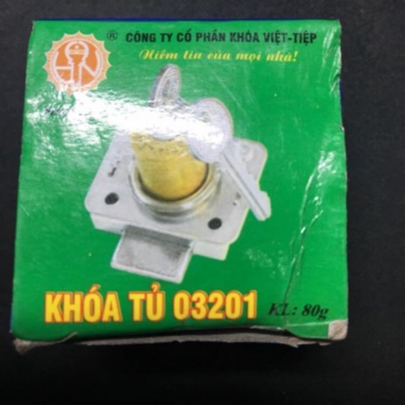 Khóa tủ Việt Tiệp 03201