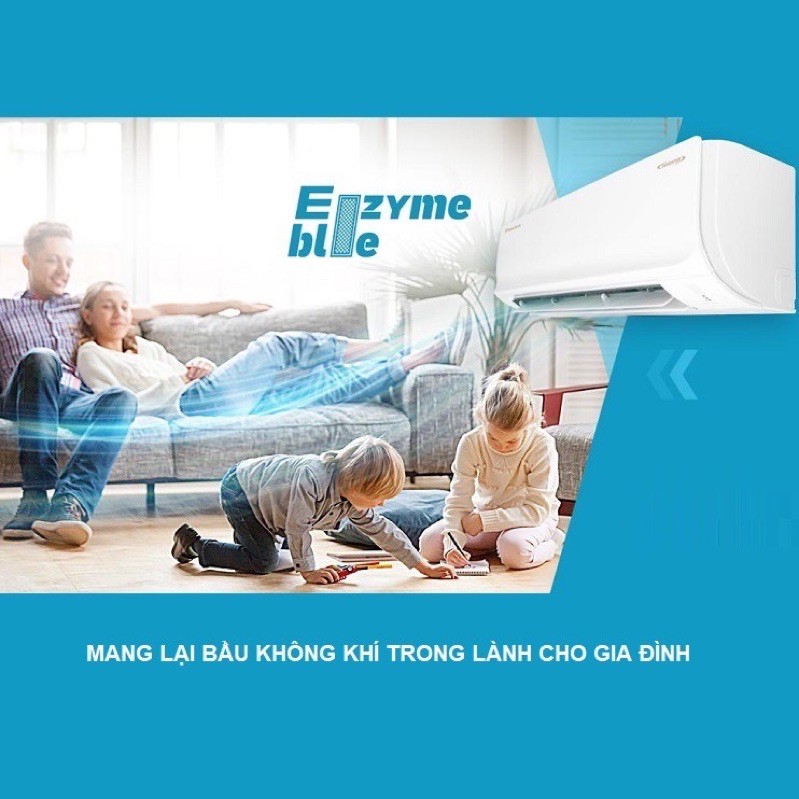 Bộ 2 tấm phin lọc khử mùi Enzyme Blue cho máy điều hòa không khí Daikin | BigBuy360 - bigbuy360.vn