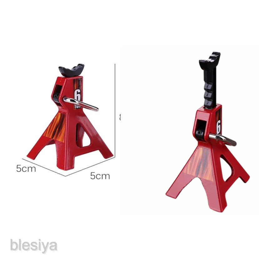 Bộ 2 con đội kê 6 tấn cho xe hơi RC 1/10 RC bằng kim loại