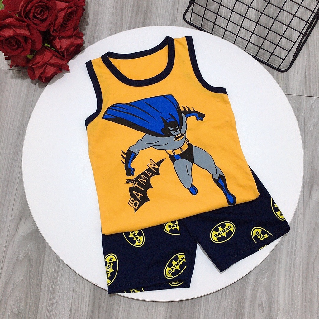 [MẪU MỚI] BỘ BA LỖ SIÊU NHÂN CHẤT COTTON MỀM MÁT CHO BÉ YÊU SIÊU CƯNG 18-21KG. VIDEO THẬT. XƯỞNG MAY BIBO