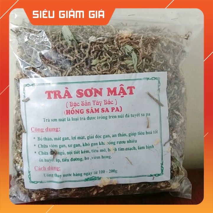 Trà Sơn Mật Hồng Sâm 1Kg SaPa [FREE SHIP] Ngon, bổ rẻ rất Tốt Cho Sức Khỏe Hàng Loại 1