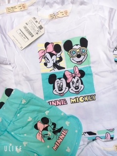 Set bộ Mickey Zara bé gái ( Còn 12/18 )