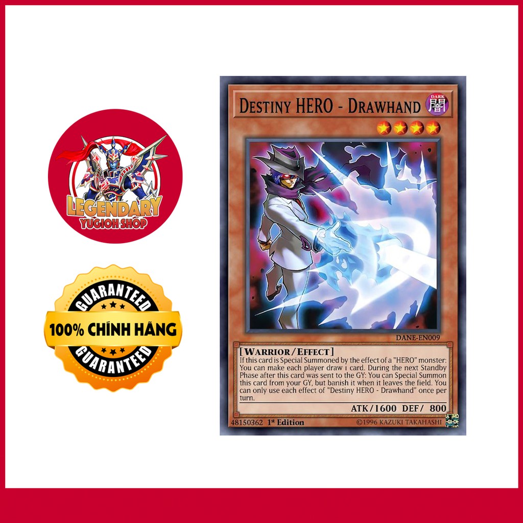 [EN][Thẻ Bài Yugioh Chính Hãng] Destiny HERO - Drawhand