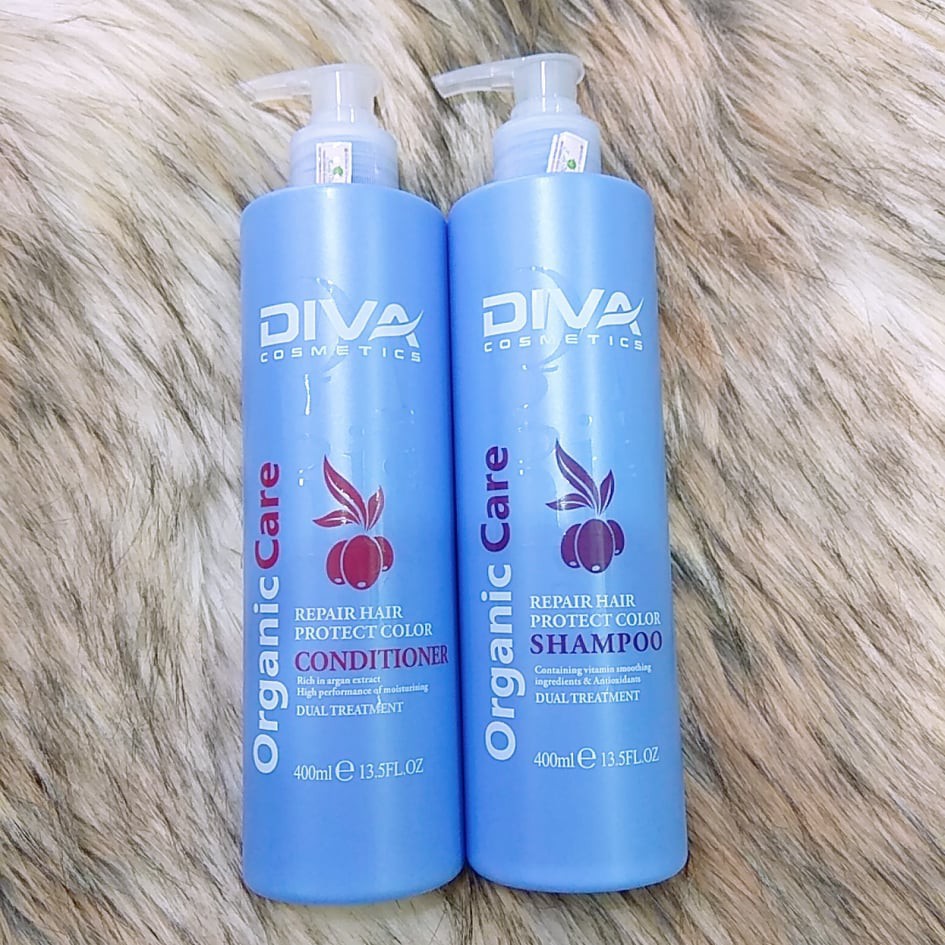 SIÊU RẺ CẶP DẦU GỘI DẦU XẢ GIỮ MÀU - PHỤC HỒI HƯ TỔN - MÙI MACA DIVA 750M