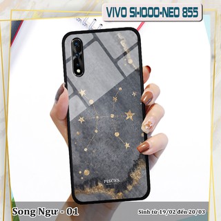 Ốp lưng kính 3D Vivo S1/ iQOO Neo 855 -cung hoàng đạo