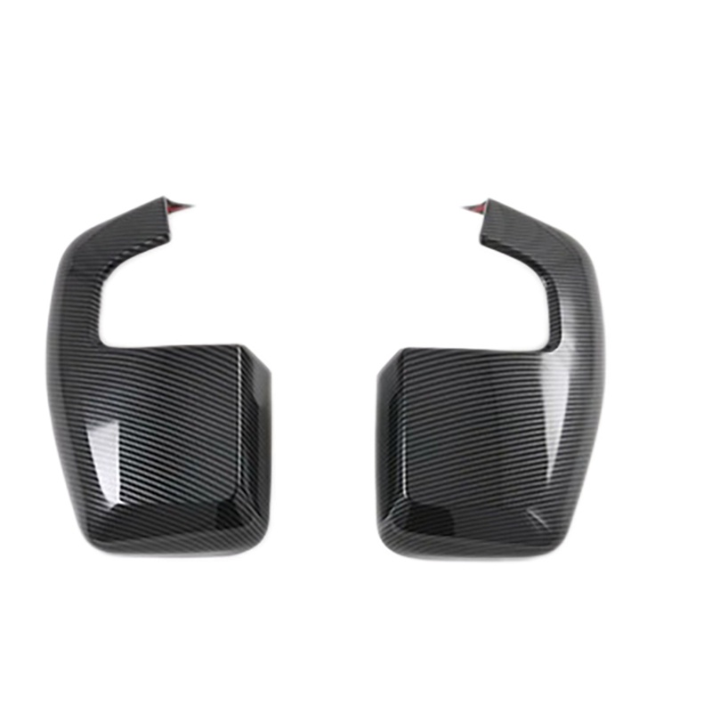 Ô tô Mặt sau bằng Carbon chiếu hậu Mặt kính Gương chiếu hậu Nắp gương trang trí Nắp gương bên cho Ford Transit 2017 Tourneo Custom 2016