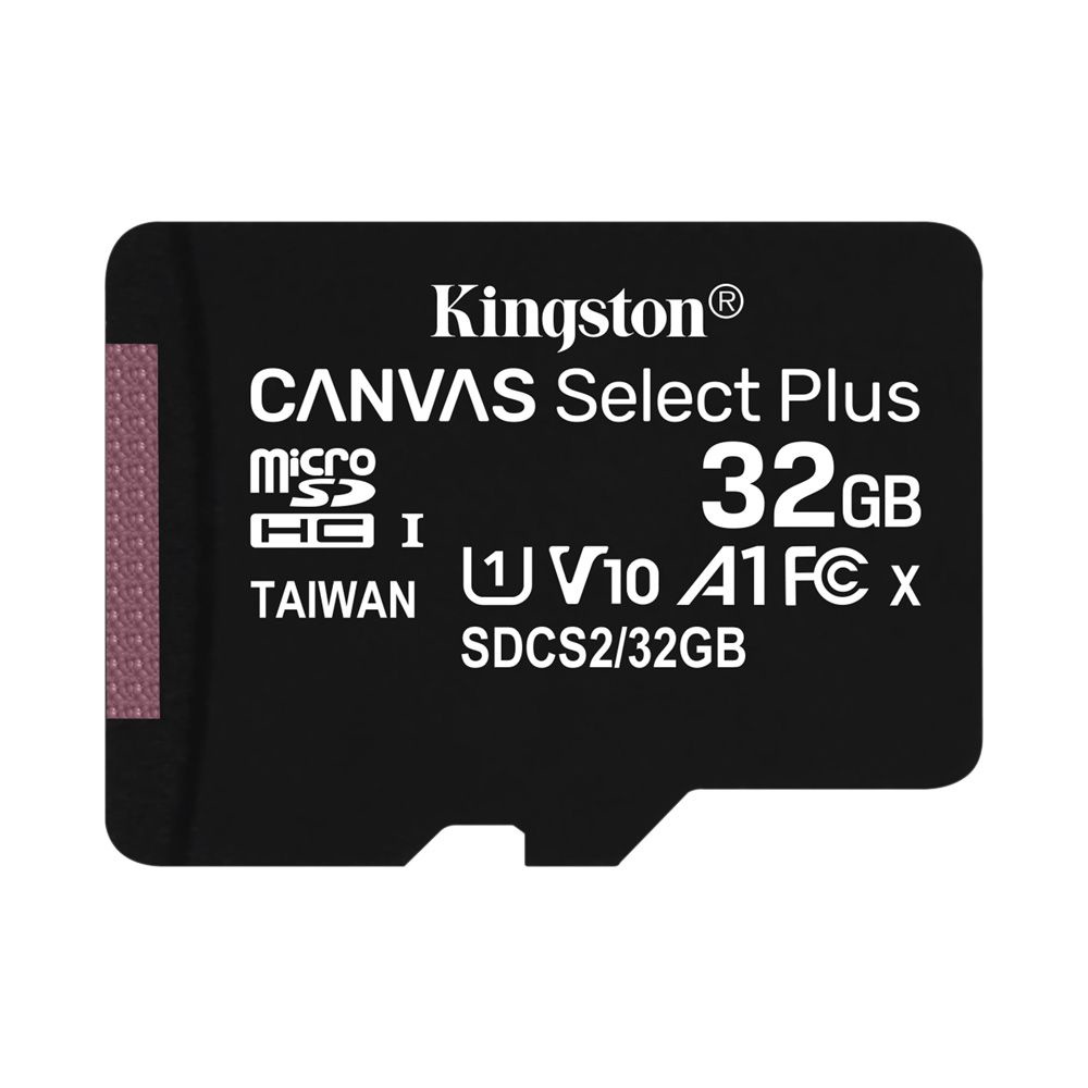 Thẻ nhớ class 10 kingston Canvas Select Plus microSD 100R A1 C10 Card + ADP CHÍNH HÃNG BẢO HÀNH
