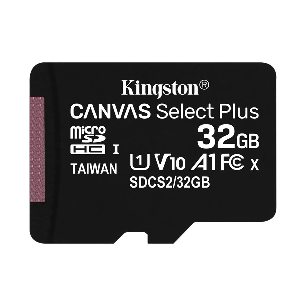 Thẻ nhớ 32GB Kingston microSDHC A1 V10 Canvas Select Plus Class10 tốc độ cao 100MB/s (Không Adapter)