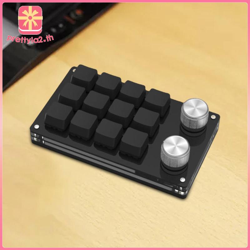 Bàn Phím Cơ USB Mini 12 Phím Prettyia2 Chất Lượng Cao
