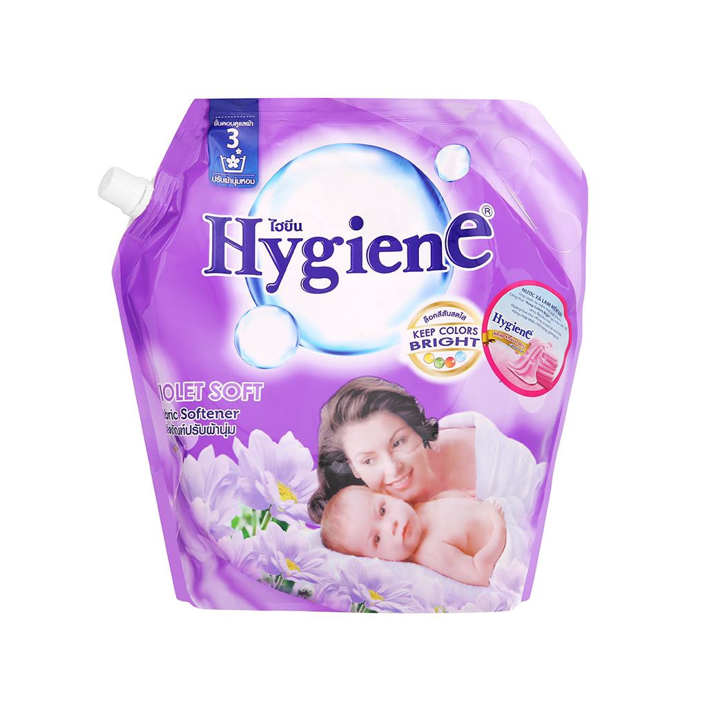 Nước xả vải cho bé người lớn siêu mềm mại Hygiene 1.8L (Thái Lan)