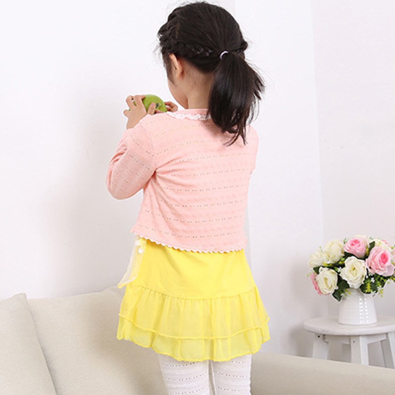 Áo khoác Cardigan dễ thương cho bé gái