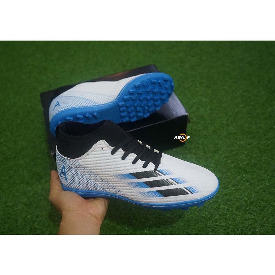 Giày đá bóng cổ cao A23_PASSION_dòng đế cao su_may đế_bảo hành_ size 37-44