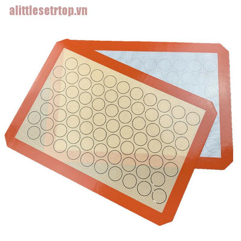 Thảm Silicone Nướng Bánh Macaron Chống Dính