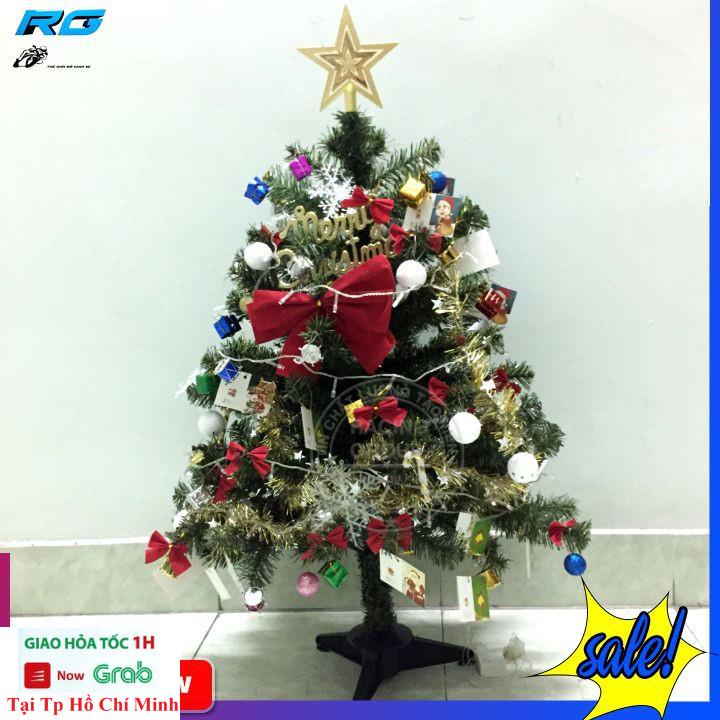 Cây Thông Noel 90cm Trang Trí Giáng Sinh Có Phụ Kiện Kèm Theo Cây Thông Hàng Việt Nam Cao Cấp
