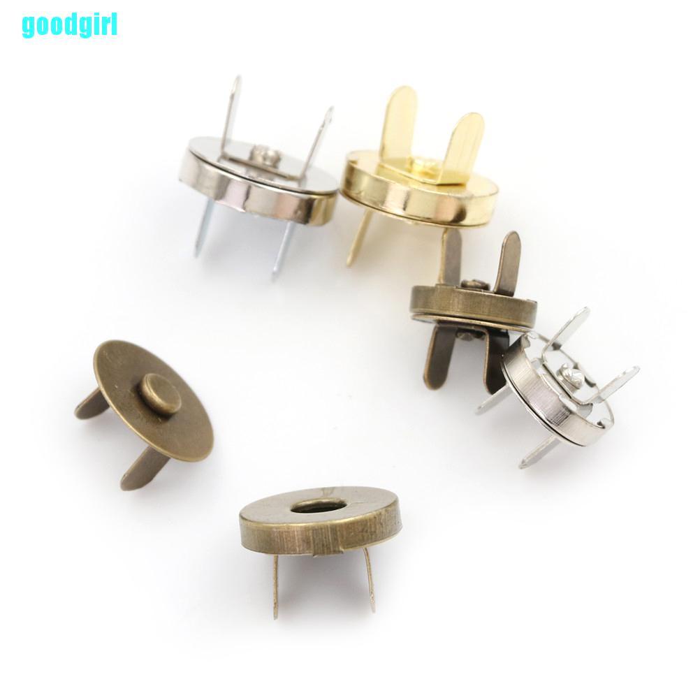 Set 10 Nút Nam Châm 14mm Cho Túi Xách Mới