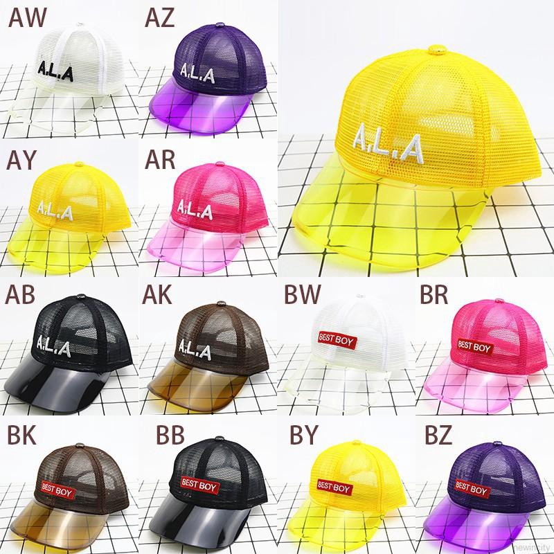 Nón lưỡi trai phối lưới phong cách Hàn Quốc dành cho các bé