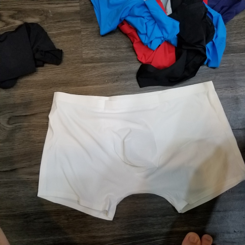 [free ship 50k + che tên đơn hàng] QUẦN LÓT NAM BOXER LỤA CAO CẤP KHÔNG ĐƯỜNG MAY (HÌNH THẬT)
