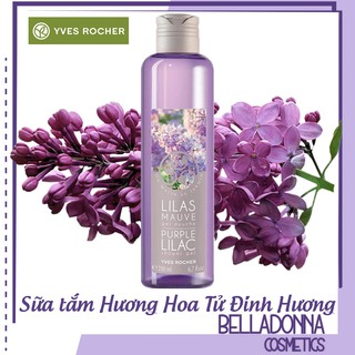[CHÍNH HÃNG] Sữa Tắm Hương Hoa Tử Đinh Hương Yves Rocher Lilas Mauve Purple Shower Gel 200ml