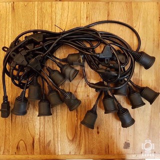 DÂY ĐUI ĐÈN CHỐNG NƯỚC TRANG TRÍ NGOÀI TRỜI