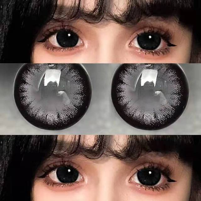 Cặp kính áp tròng EYESHARE 14.5mm màu sắc aurora tùy chọn thời trang làm đẹp mắt