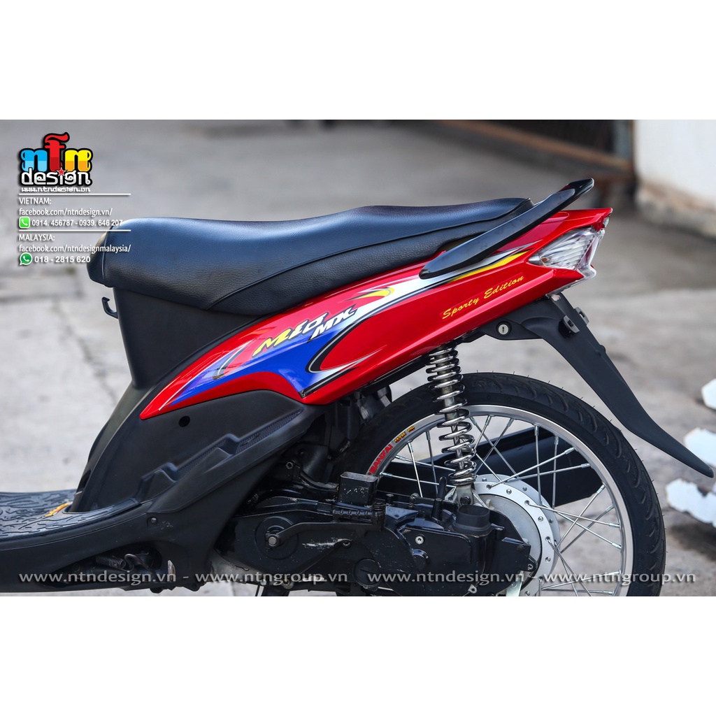 Tem rời Mio đỏ xanh , ảnh thực tế