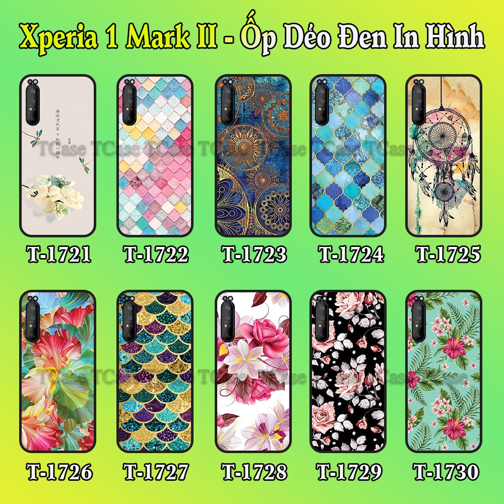 Ốp lưng sony Xperia 1, Xperia 1 Mark II, Xperia 1 Mark III in hình nhiều mẫu phần A
