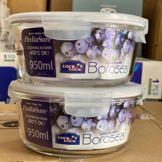 Thố lock & lock tròn 950ml Pediasure